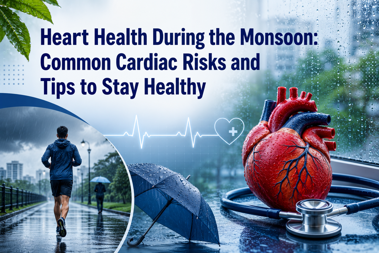 Heart Health During the Monsoon: Common Cardiac Risks and Tips to Stay Healthy